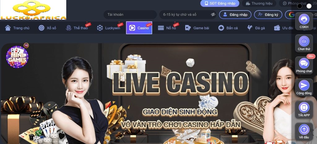 trang chủ 24 Quay số hấp dẫn